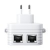 Qoltec Wzmacniacz syganłu WiFi 5 | Repeater | Access Point | AC1200 Mb/s| 6 anten | 2xRJ45 | 128MB